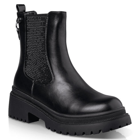 Envie Shoes Γυναικεία Chelsea Μποτάκια E23-22018 Μαύρο