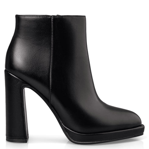 Envie Shoes Γυναικεία Μποτάκια Με Block Τακούνι E45-22411 Μαύρο