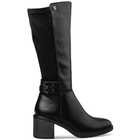 Envie Shoes Γυναικείες Riding Knee-High Boots E58-22296 Μαύρο