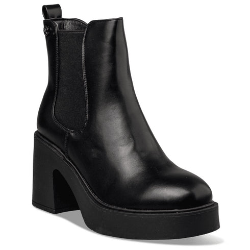 Envie Shoes Γυναικεία Block Heel Booties E58-22300 Μαύρο