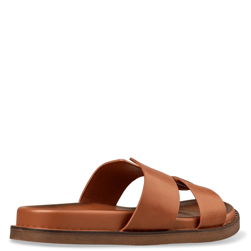 Envie Shoes Flatform Σανδάλια Κάμελ