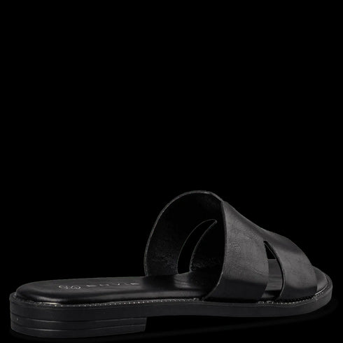 Envie Shoes Flat Σανδάλια Μαύρο