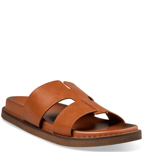 Envie Shoes Flatform Σανδάλια Κάμελ