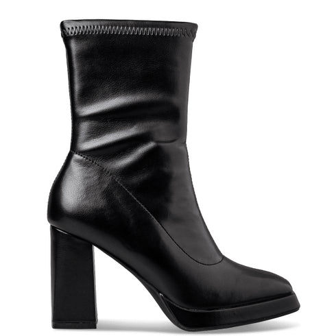 Envie Shoes Γυναικεία Block Heel Booties E42-22318 Μαύρο