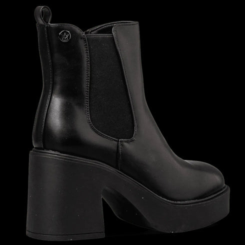 Envie Shoes Γυναικεία Block Heel Booties E58-22300 Μαύρο