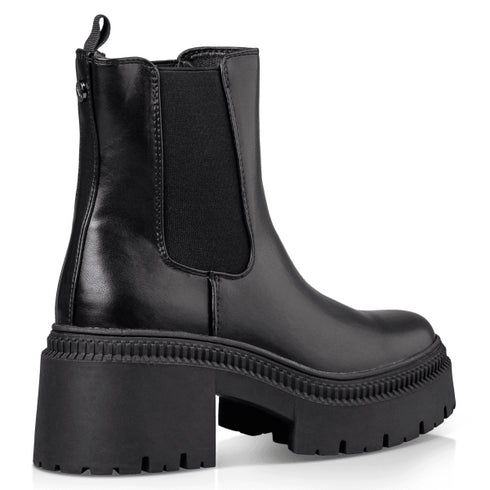 Envie Shoes Γυναικεία Chunky Chelsea Μποτάκια E12-22156 Μαύρο