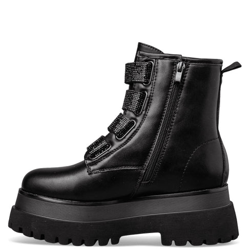 Envie Shoes Γυναικεία Chunky Combat Αρβυλάκια E58-22295 Μαύρο