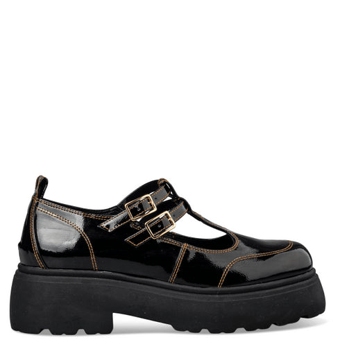 Envie Shoes Γυναικεία Chunky Loafers E02-22272 Μαύρο