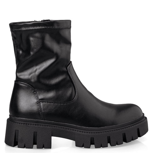 Envie Shoes Γυναικεία Chunky Μποτάκια E58-22277 Μαύρο