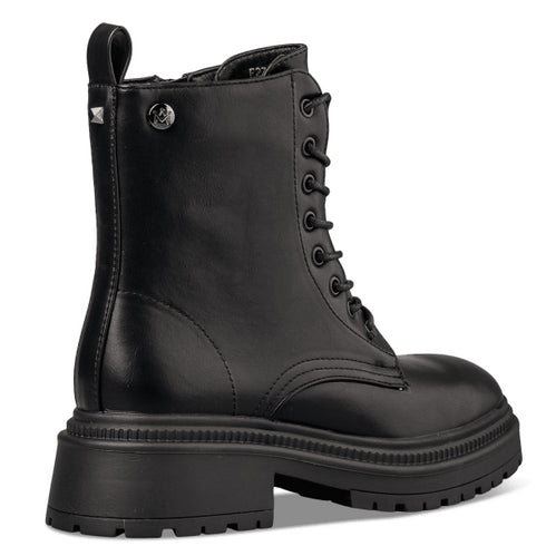 Envie Shoes Γυναικεία Combat Αρβυλάκια E23-22015 Μαύρο