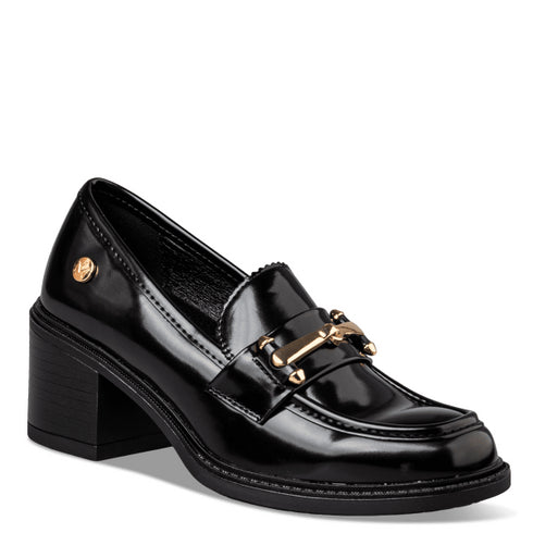 Envie Shoes Γυναικεία Heeled Loafers E30-22443 Μαύρο