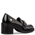 Envie Shoes Γυναικεία Heeled Loafers E30-22443 Μαύρο
