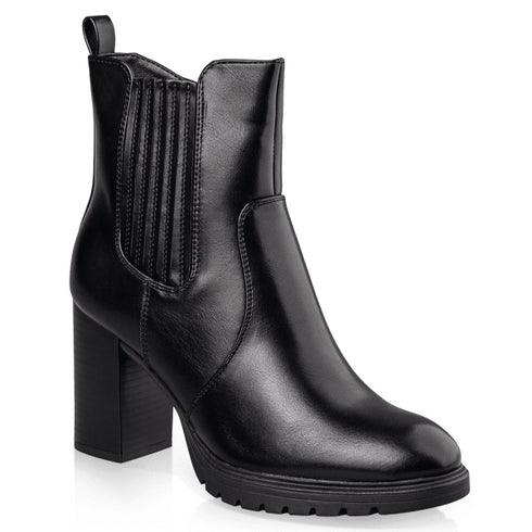 Envie Shoes Γυναικεία Μποτάκια E57-22127 Μαύρο