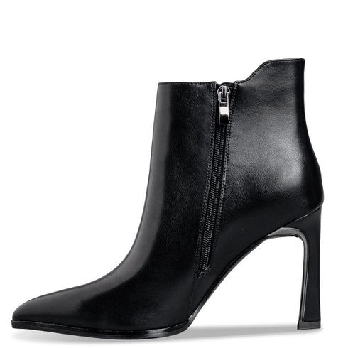 Envie Shoes Γυναικεία Μυτερά Μποτάκια E45-22434 Μαύρο