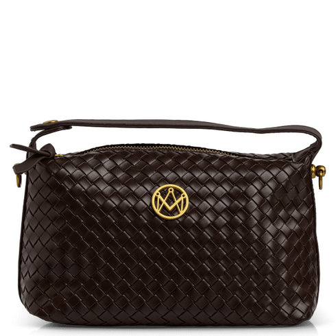 Envie Shoes Γυναικεία Τσάντα Ώμου-Χιαστί N42-22566 Καφέ