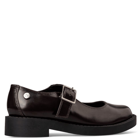 Envie Shoes Γυναικείες All Day Chunky Μπαλαρίνες E32-22455 Μπορντώ