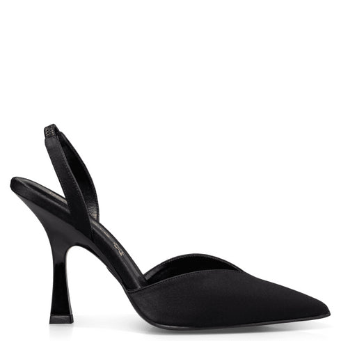 Envie Shoes Γυναικείες Bow-Slingback Γόβες E02-22085 Μαύρο