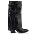 Envie Shoes Γυναικείες Fold-Over Boots E58-22483 Μαύρο