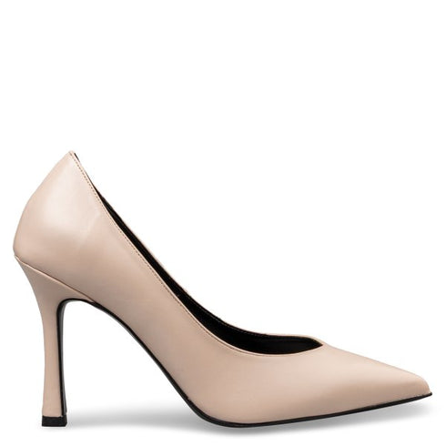 Envie Shoes Γυναικείες Γόβες E02-22682 Μπεζ