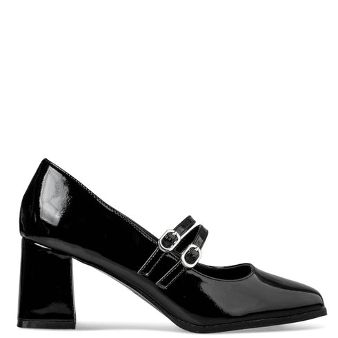 Envie Shoes Γυναικείες Mary Jane Γόβες E84-22348 Μαύρο