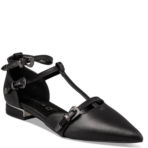 Envie Shoes Γυναικείες Μπαλαρίνες E42-22335 Μαύρο