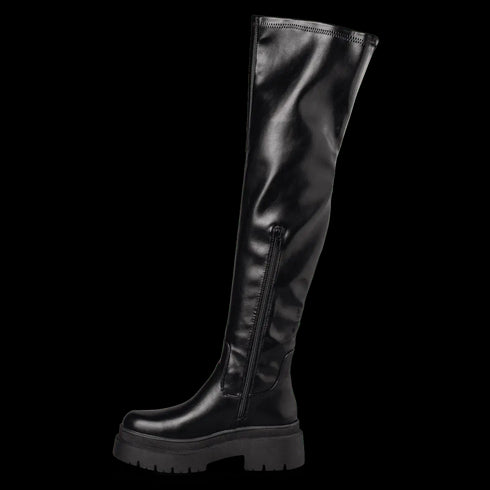 Envie Shoes Γυναικείες Over The Knee Μπότες E12-22165 Μαύρο