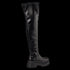 Envie Shoes Γυναικείες Over The Knee Μπότες E12-22165 Μαύρο