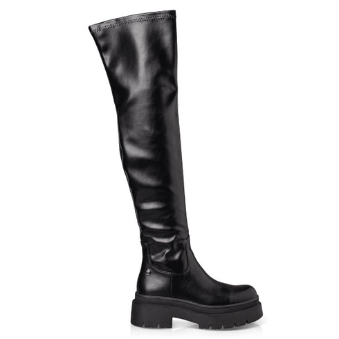 Envie Shoes Γυναικείες Over The Knee Μπότες E12-22165 Μαύρο