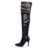 Envie Shoes Γυναικείες Over The Knee Μπότες E23-22052 Μαύρο