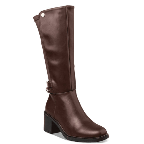 Envie Shoes Γυναικείες Riding Knee-High Boots E58-22296 Καφέ