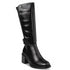 Envie Shoes Γυναικείες Riding Knee-High Boots E58-22296 Μαύρο