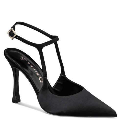 Envie Shoes Γυναικείες Slingback Γόβες E02-22101 Μαύρο