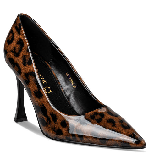 Envie Shoes Γυναικείες Stiletto Γόβες E45-22400 Animal Print