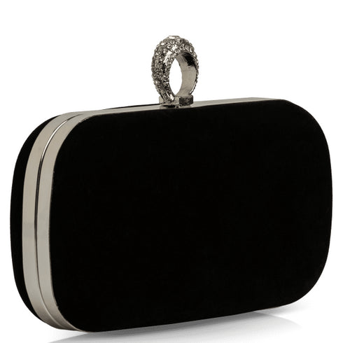 Envie Shoes Γυναικείο Βραδινό Αμπιγιέ Clutch N42-22570 Μαύρο