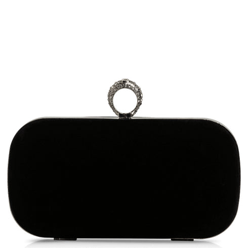 Envie Shoes Γυναικείο Βραδινό Αμπιγιέ Clutch N42-22570 Μαύρο