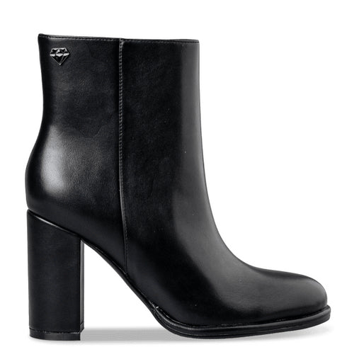 Mairiboo For Envie Γυναικεία All Hours Μποτάκια Με Block Τακούνι M45-22661 Μαύρο