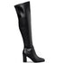 Mairiboo For Envie Γυναικείες Run The Show Μπότες Πάνω Από Το Γόνατο M45-22663 Μαύρο