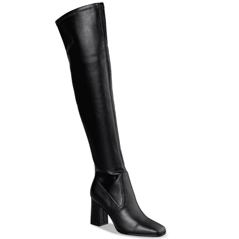Mairiboo For Envie Γυναικείες Run The Show Μπότες Πάνω Από Το Γόνατο M45-22663 Μαύρο