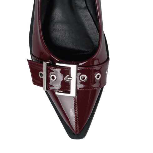 Mairiboo For Envie Γυναικείες Uptown Girl Μυτερές Μπαλαρίνες M84-22650 Κόκκινο
