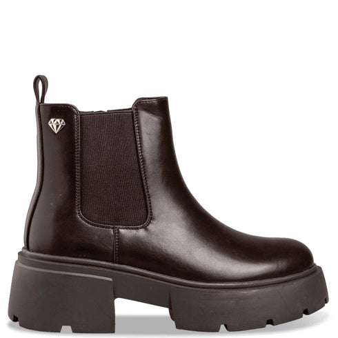 Mairiboo For Envie Γυναικεία Chelsea Μποτάκια M23-22675 Καφέ