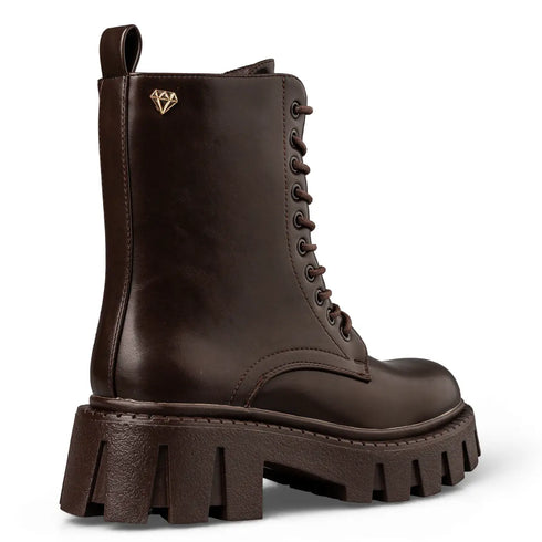 Mairiboo For Envie Γυναικεία Street Code Combat Αρβυλάκια M23-22652 Καφέ