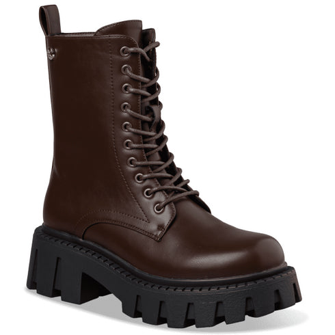 Mairiboo For Envie Γυναικεία Street Code Combat Αρβυλάκια M23-22652 Καφέ