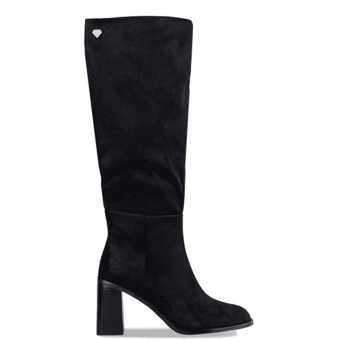 Mairiboo For Envie Γυναικείες Μπότες Suede Dreams M45-22665 Μαύρο