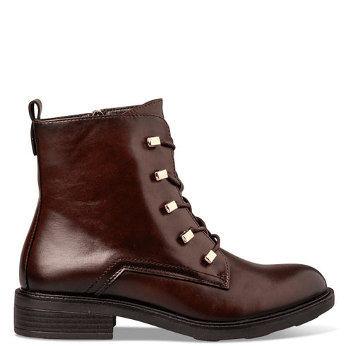 Miss NV Γυναικεία Ankle Boots V63-22217 Καφέ