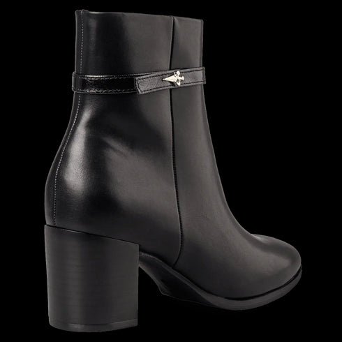 Miss NV Γυναικεία Block Heel Μποτάκια V57-22130 Μαύρο