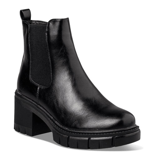 Miss NV Γυναικεία Chunky Chelsea Μποτάκια V63-22206 Μαύρο