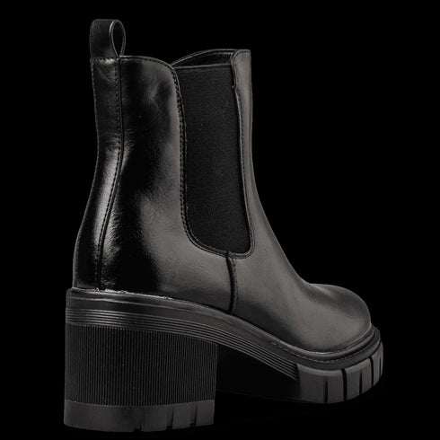 Miss NV Γυναικεία Chunky Chelsea Μποτάκια V63-22206 Μαύρο