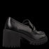 Miss NV Γυναικεία Chunky Loafers Με Μεσαίο Τακούνι V57-22112 Μαύρο