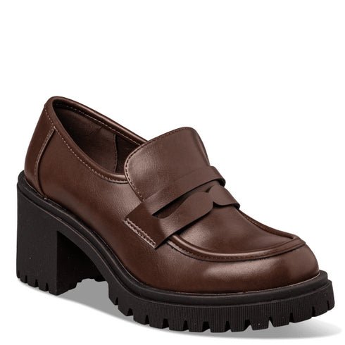 Miss NV Γυναικεία Chunky Loafers V57-22112 Καφέ