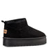 Miss NV Γυναικεία Μποτάκια με Γούνα V41-22077 Μαύρο